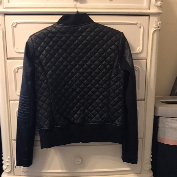 Black with white stripes on sleeves/ size s /BCBG Maxazria - Picture 2 of 2